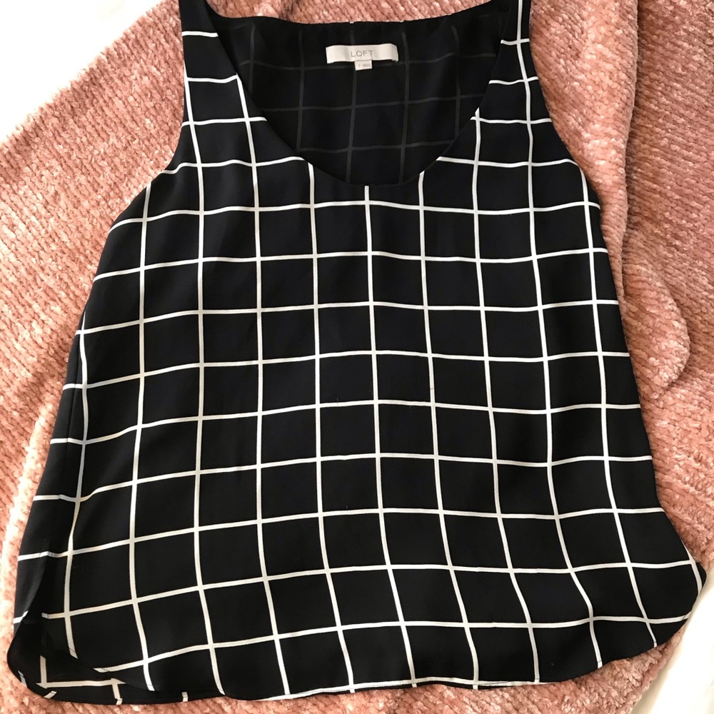 Loft tank top blouse. Size S.
